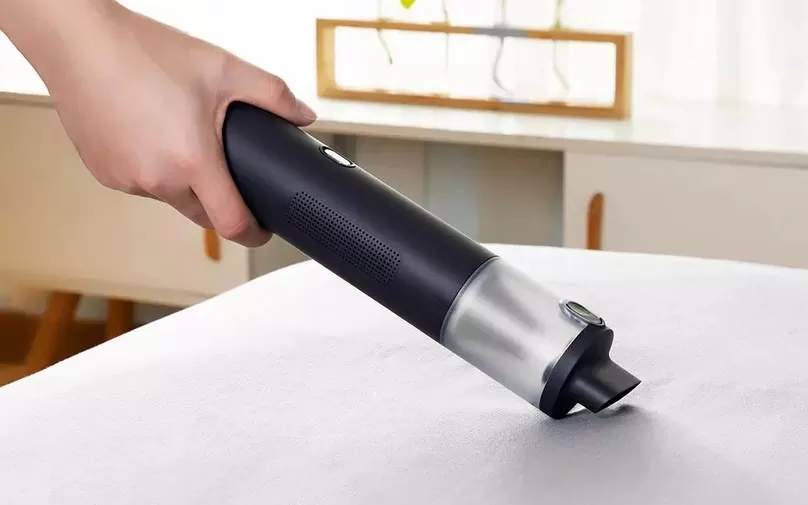 Работа портативного пылесоса Xiaomi Lydsto Handheld Vacuum Cleaner